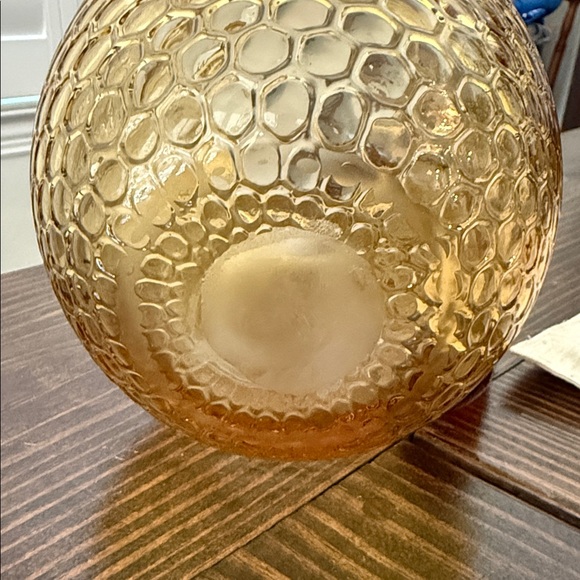 Amber Owl Glass Vase/Pitcher - Picture 5 of 6